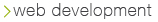web development, web design